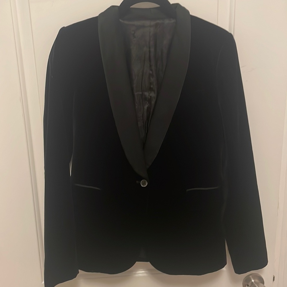 Zara Velvet Blazer